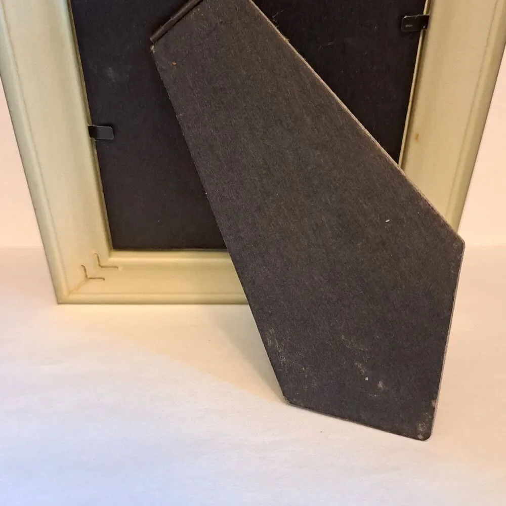 Vintage Unitek National Photo Frame Plastic Wood Imitation Size 4 X 6 Inch